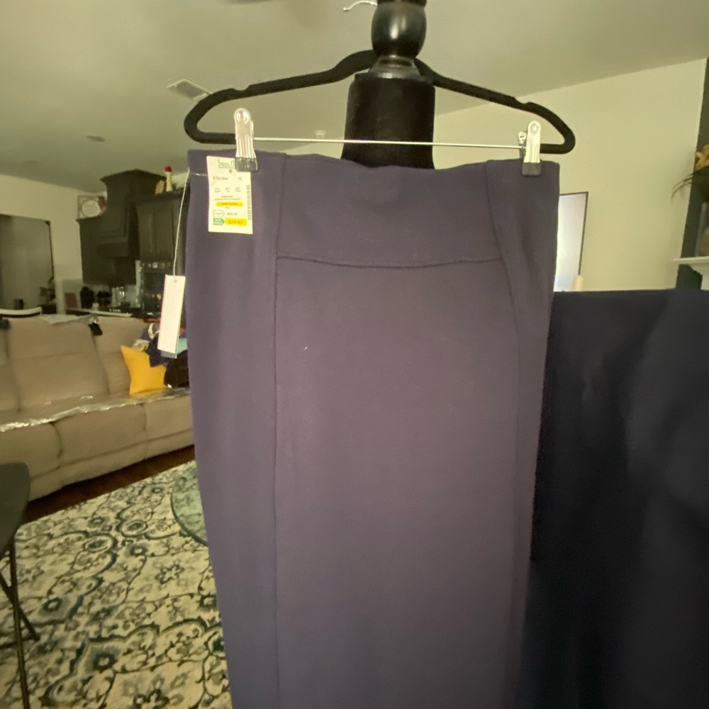 NWT pencil navy blue skirt size M